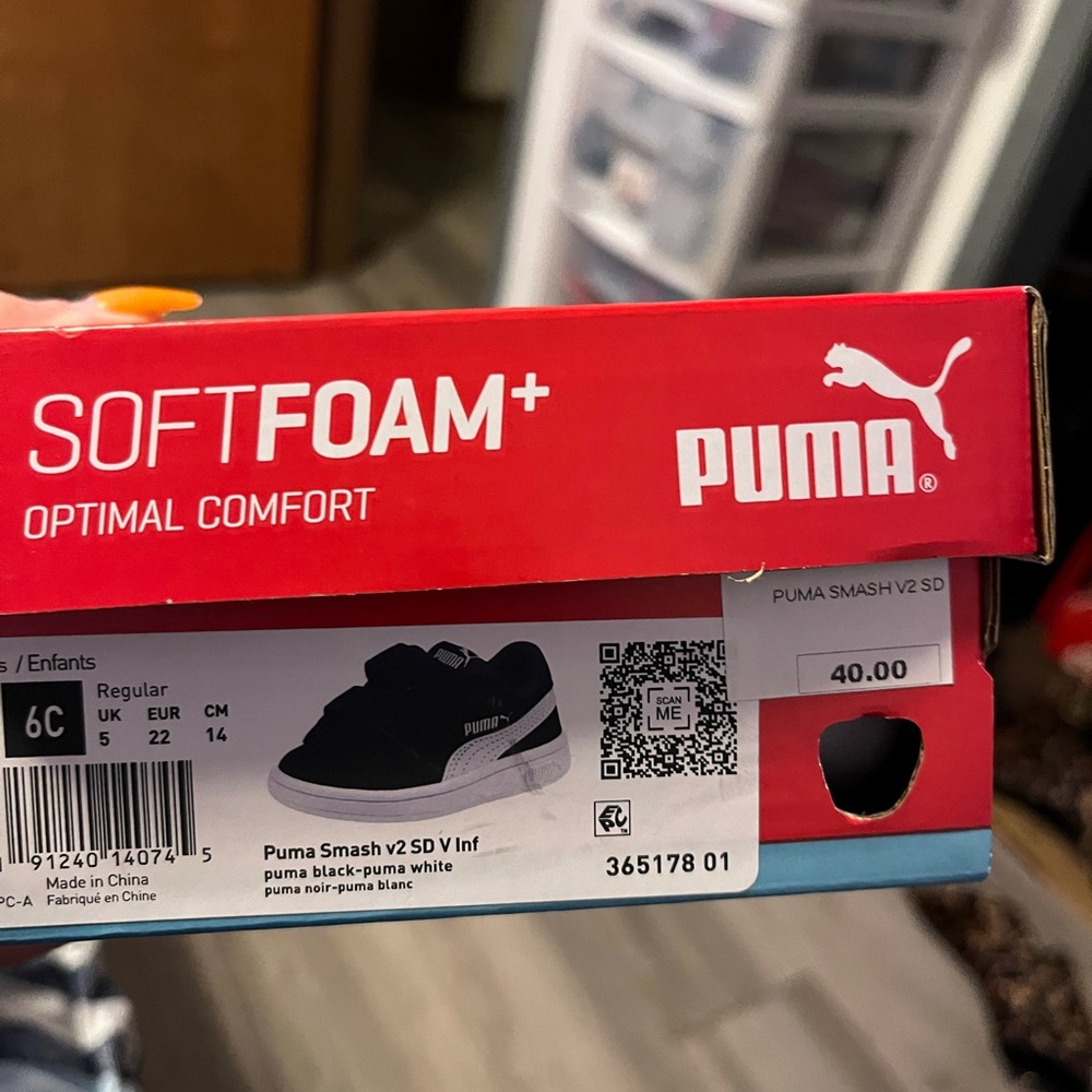 Toddler pumas brand new